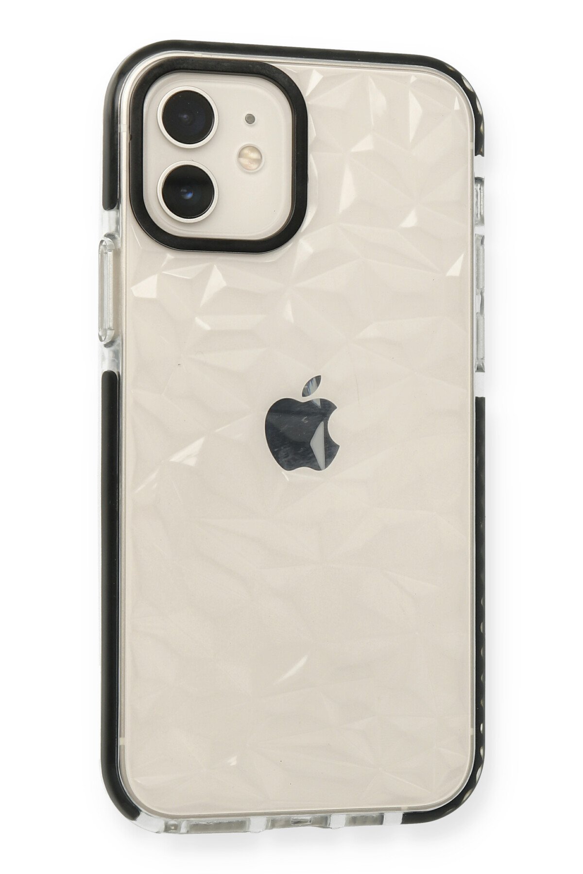 Newface iPhone 12 Mini Kılıf Zegna Yüzüklü Silikon Kapak - Koyu Yeşil