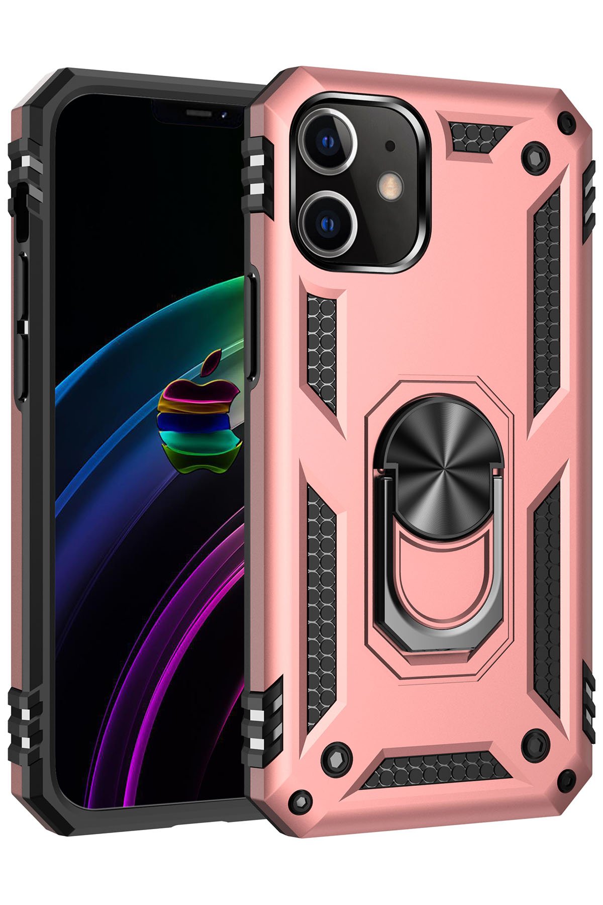 Newface iPhone 12 Mini Kılıf First Silikon - Kırmızı