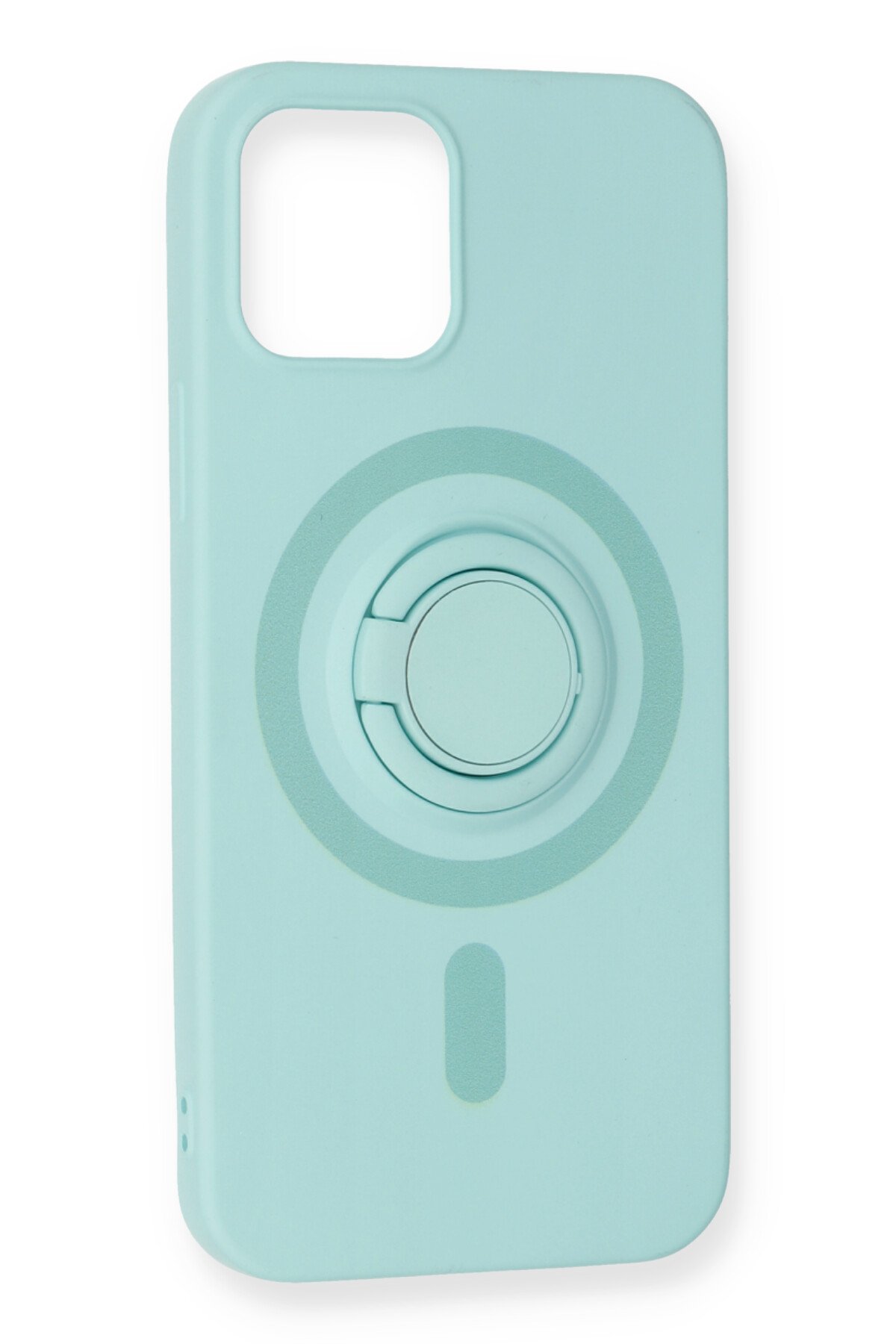 Newface iPhone 12 Mini Kılıf Liva Silikon - Yeşil