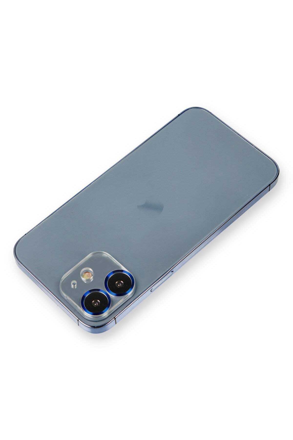 Newface iPhone 12 Mini Kılıf Platin Kamera Koruma Silikon - Yeşil