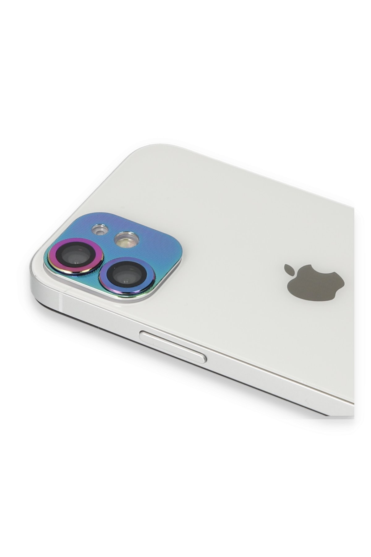 Newface iPhone 12 Mini Kılıf Coco Deri Silikon Kapak - Mor