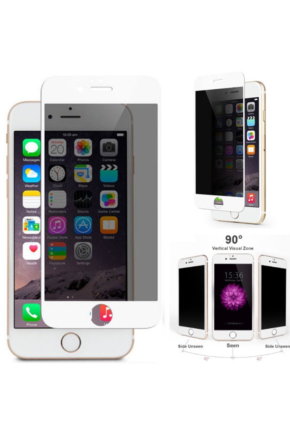 Newface iPhone 6 Kılıf Esila Silikon - Kırmızı