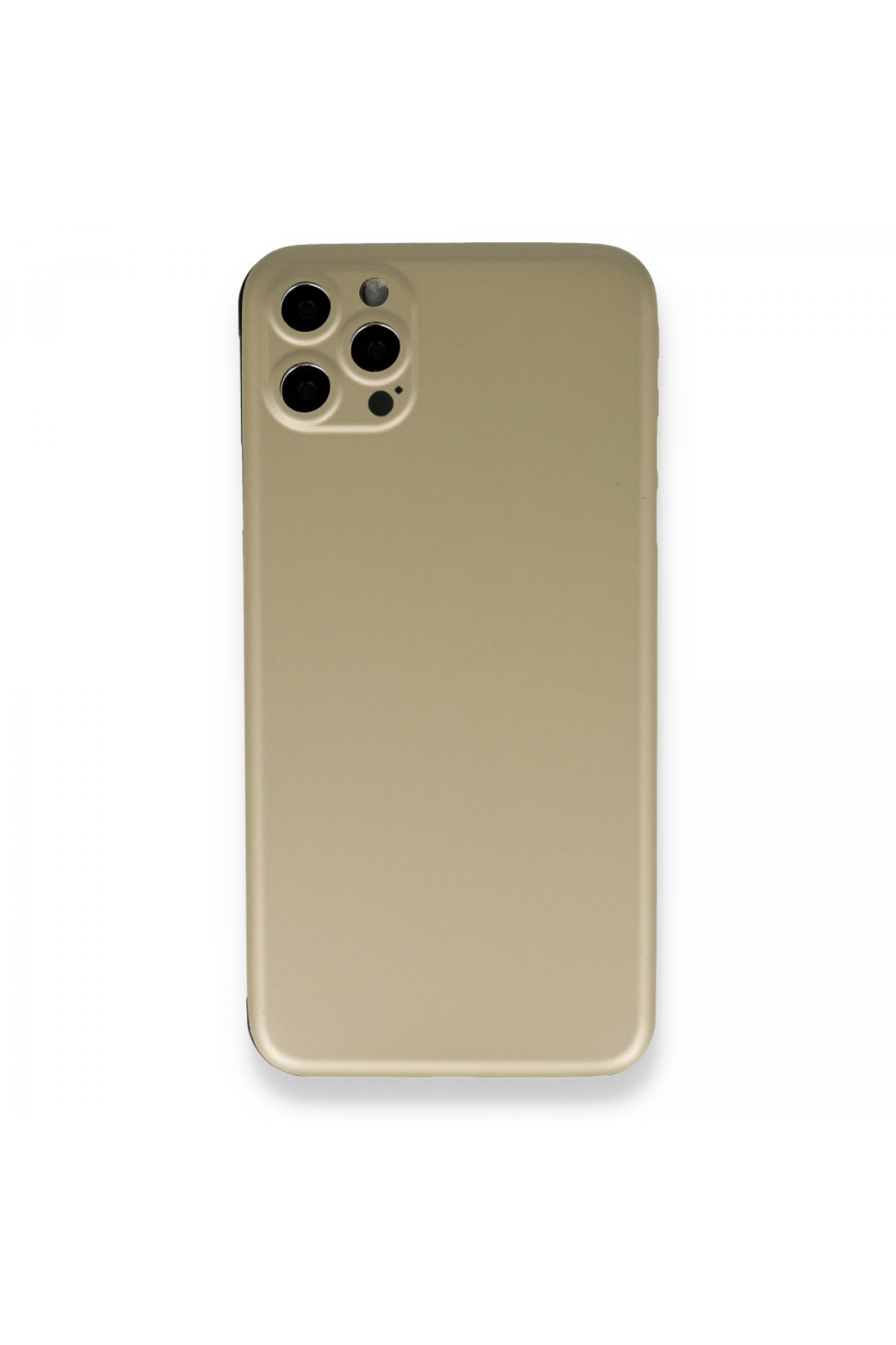 Newface iPhone 12 Pro Kılıf Palm Buzlu Kamera Sürgülü Silikon - Turkuaz