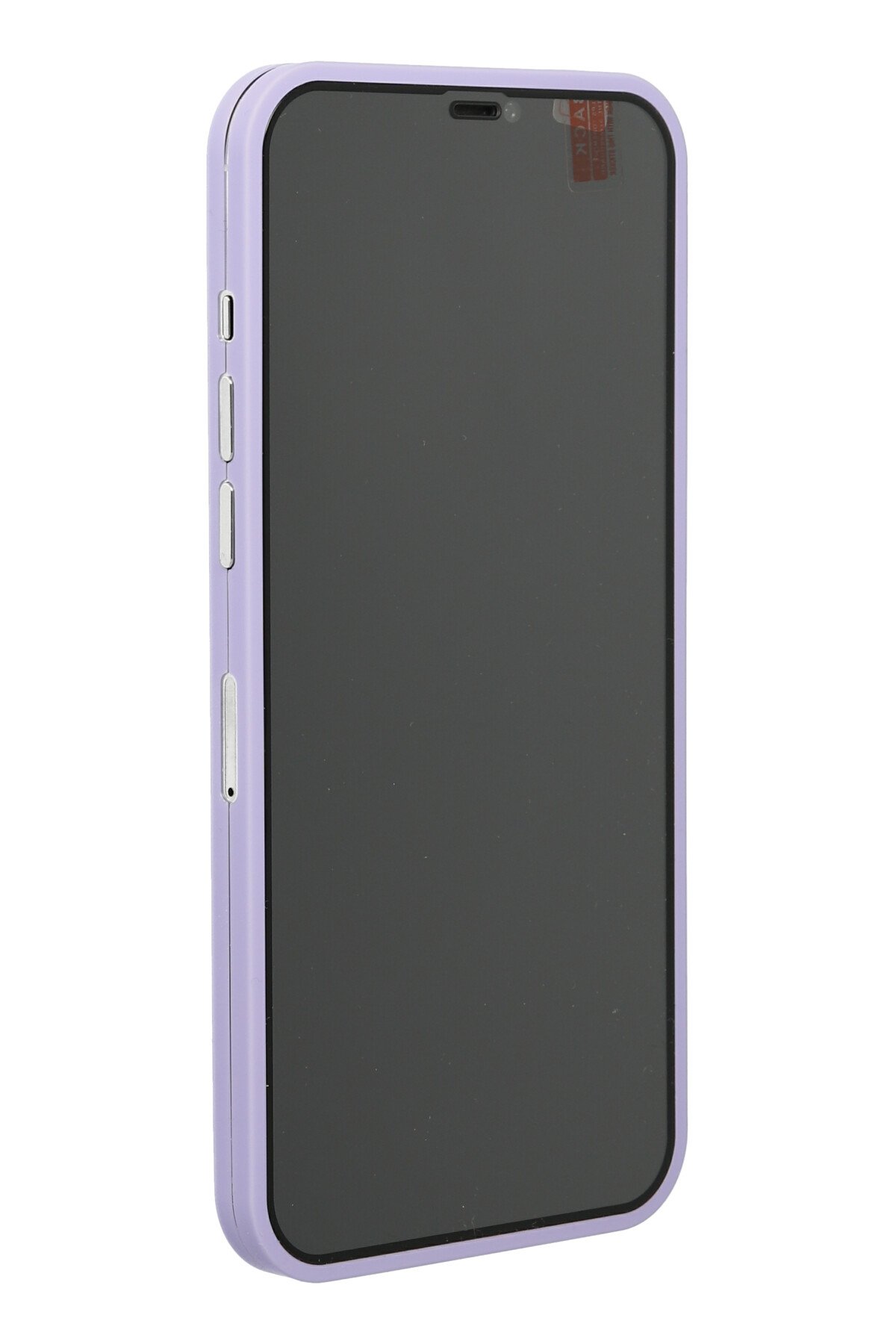 Newface iPhone 12 Pro Kılıf Simli Katmanlı Silikon - Mor