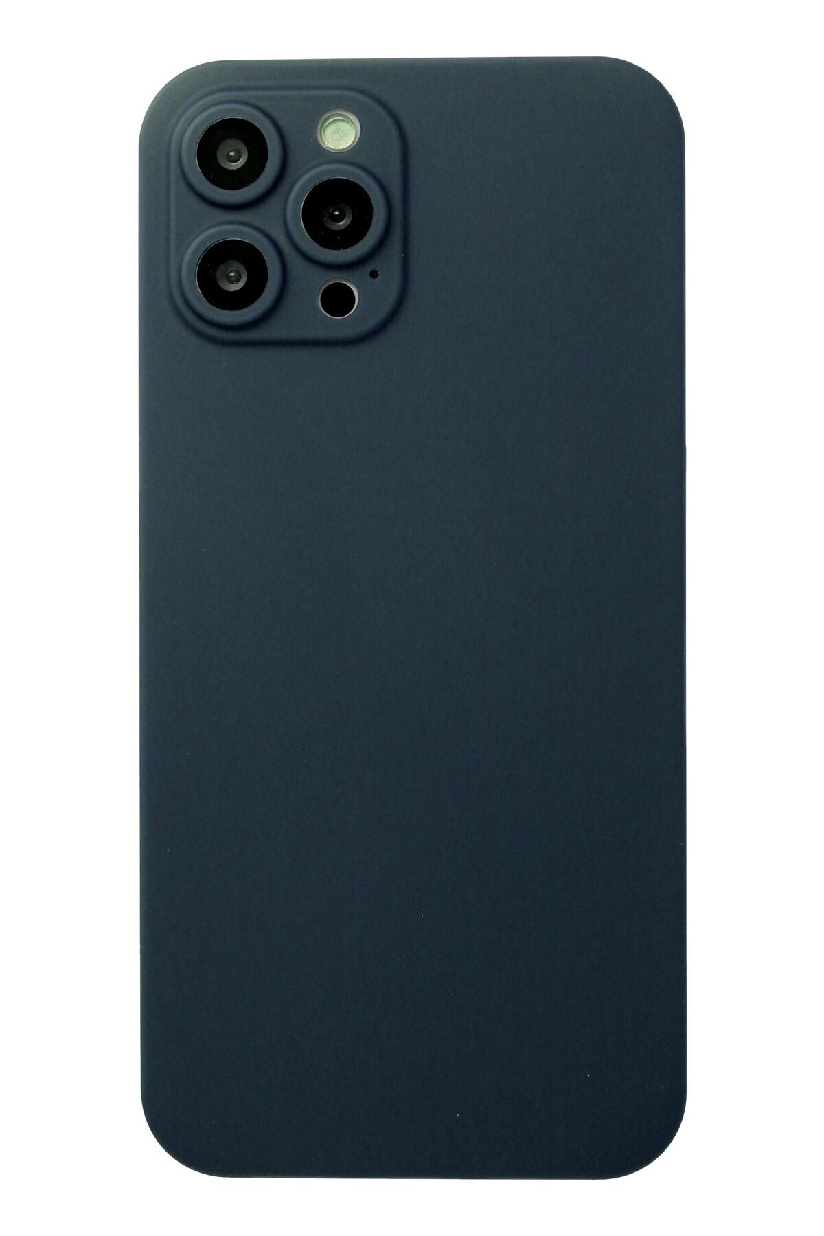 Newface iPhone 12 Pro Kılıf Loop Deri Silikon - Siyah