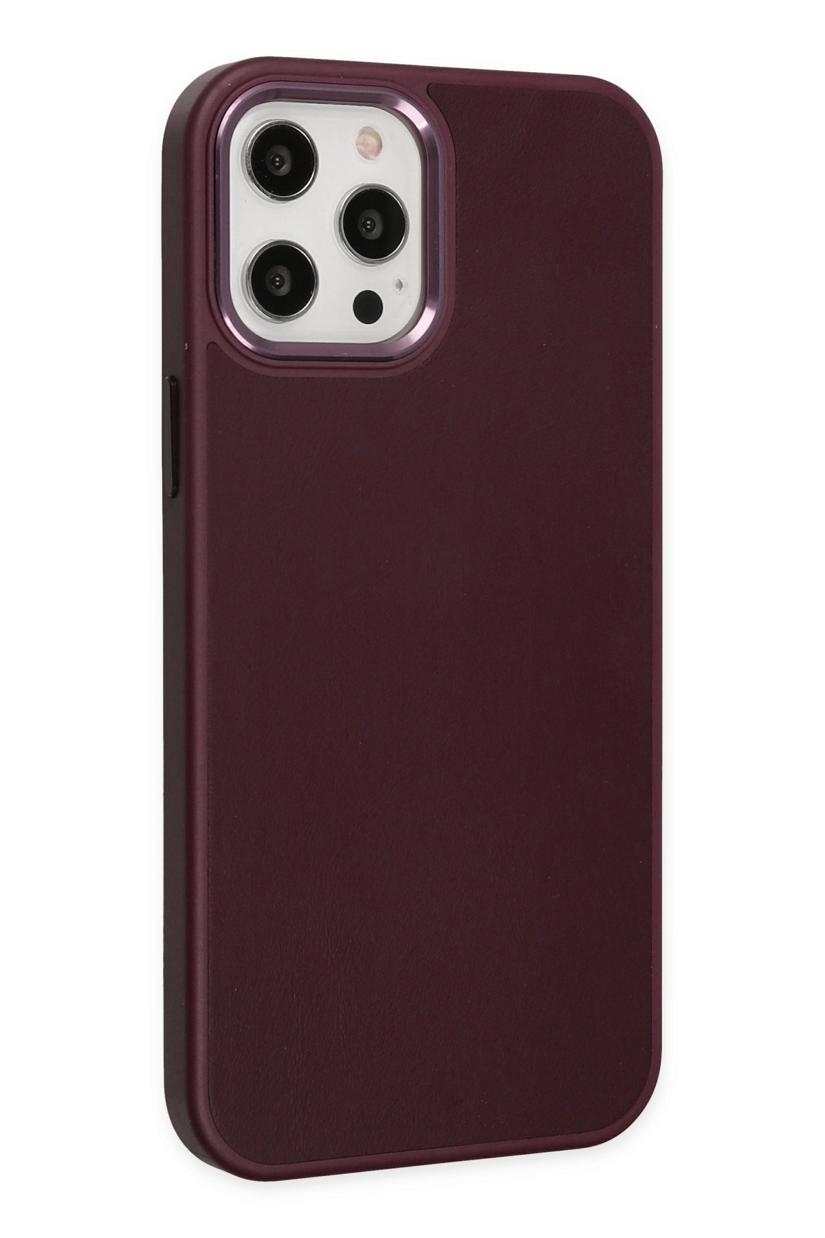 Newface iPhone 12 Pro Kılıf Platin Simli Silikon - Pembe