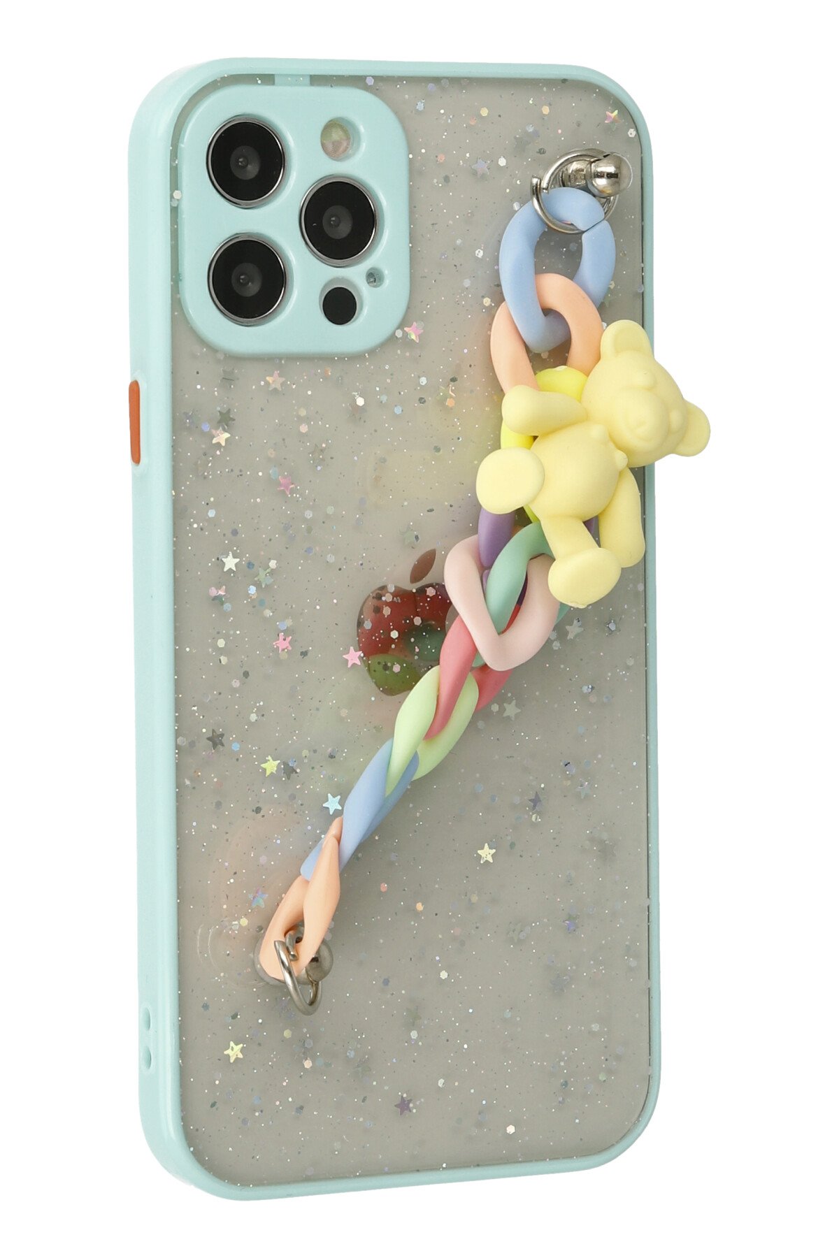 Newface iPhone 12 Pro Kılıf Nano içi Kadife Silikon - Lacivert