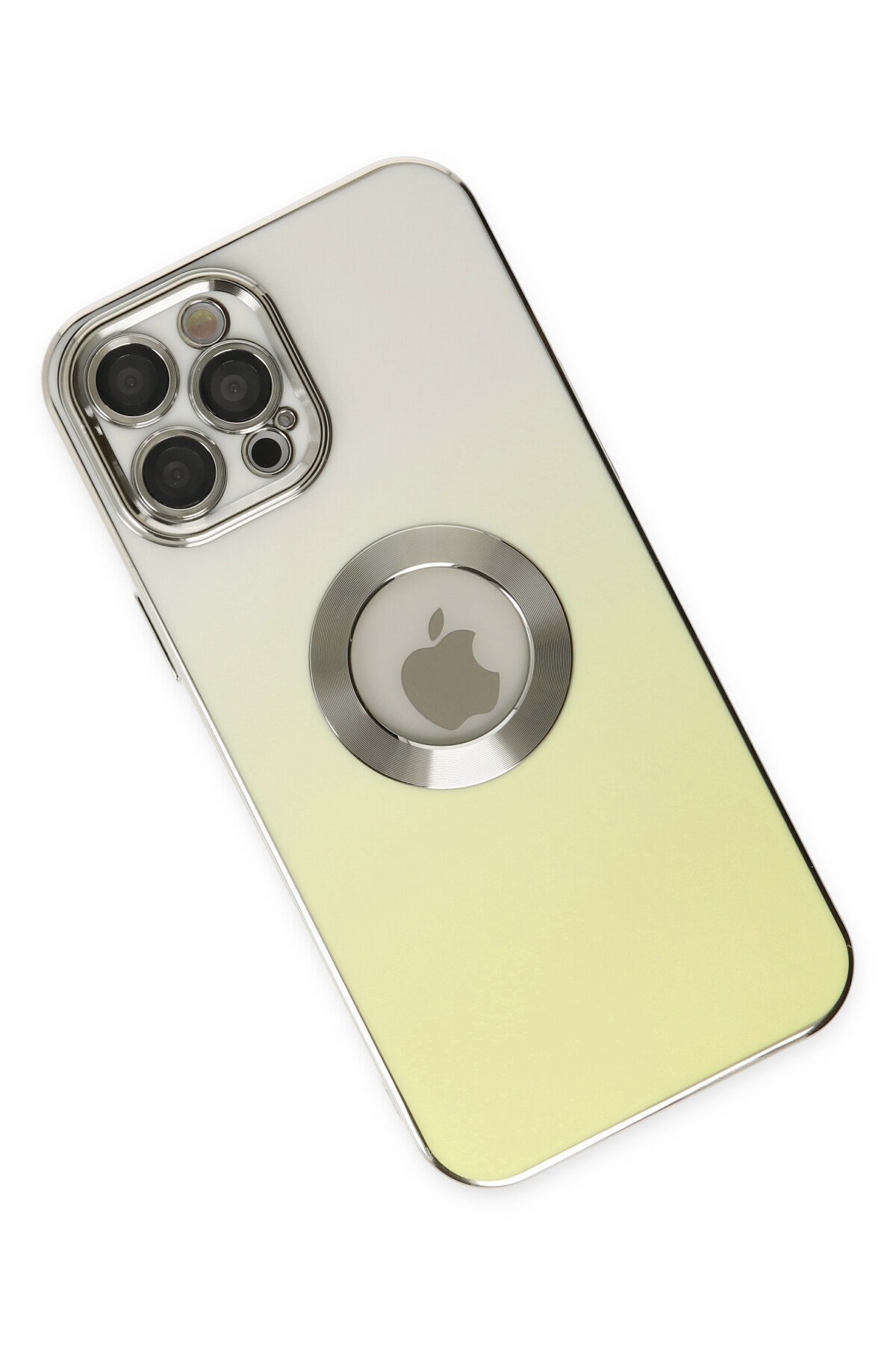 Newface iPhone 12 Pro Kılıf Valensiya Silikon - Motif