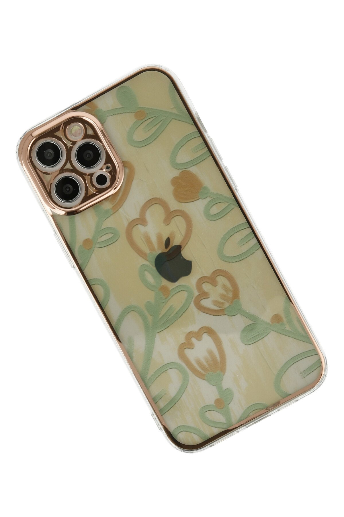 Newface iPhone 12 Pro Kılıf Pars Lens Yüzüklü Silikon - Lacivert