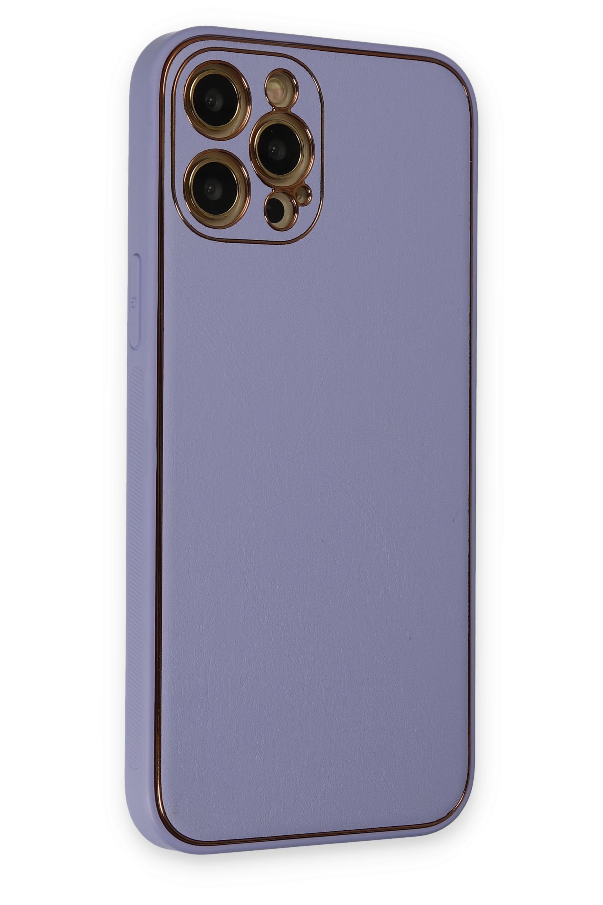 Newface iPhone 12 Pro Kılıf Joke Taşlı Silikon - Gold