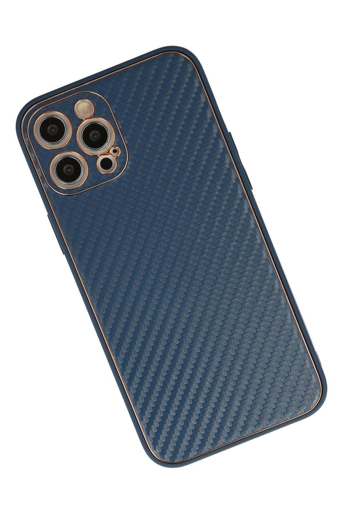 Newface iPhone 12 Pro Kılıf Nano içi Kadife Silikon - Turuncu