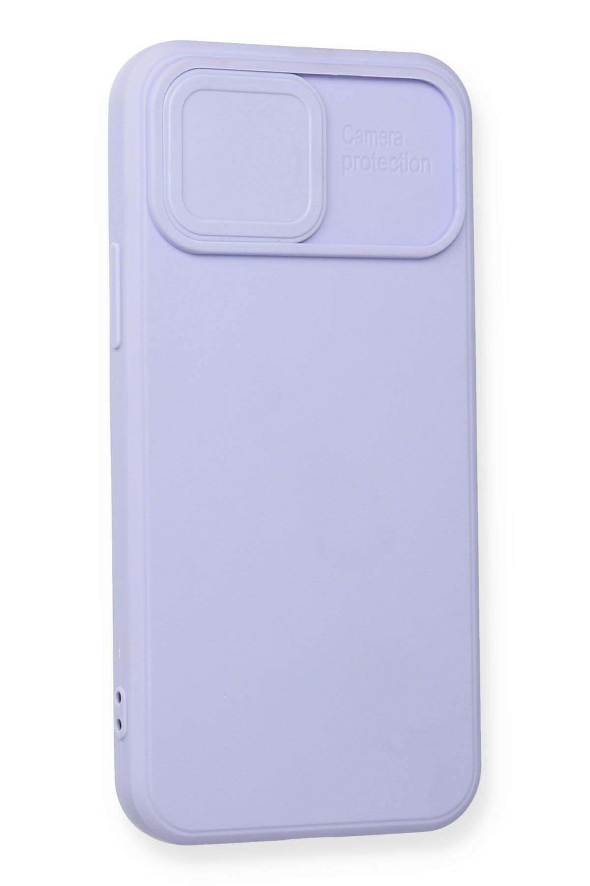 Newface iPhone 12 Pro Kılıf Palm Buzlu Kamera Sürgülü Silikon - Kırmızı