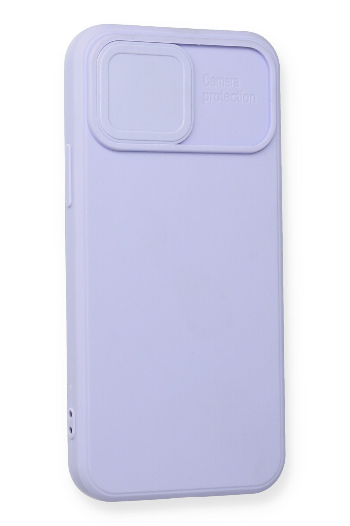 Newface iPhone 12 Pro Kılıf Lansman Glass Kapak - Sky Blue