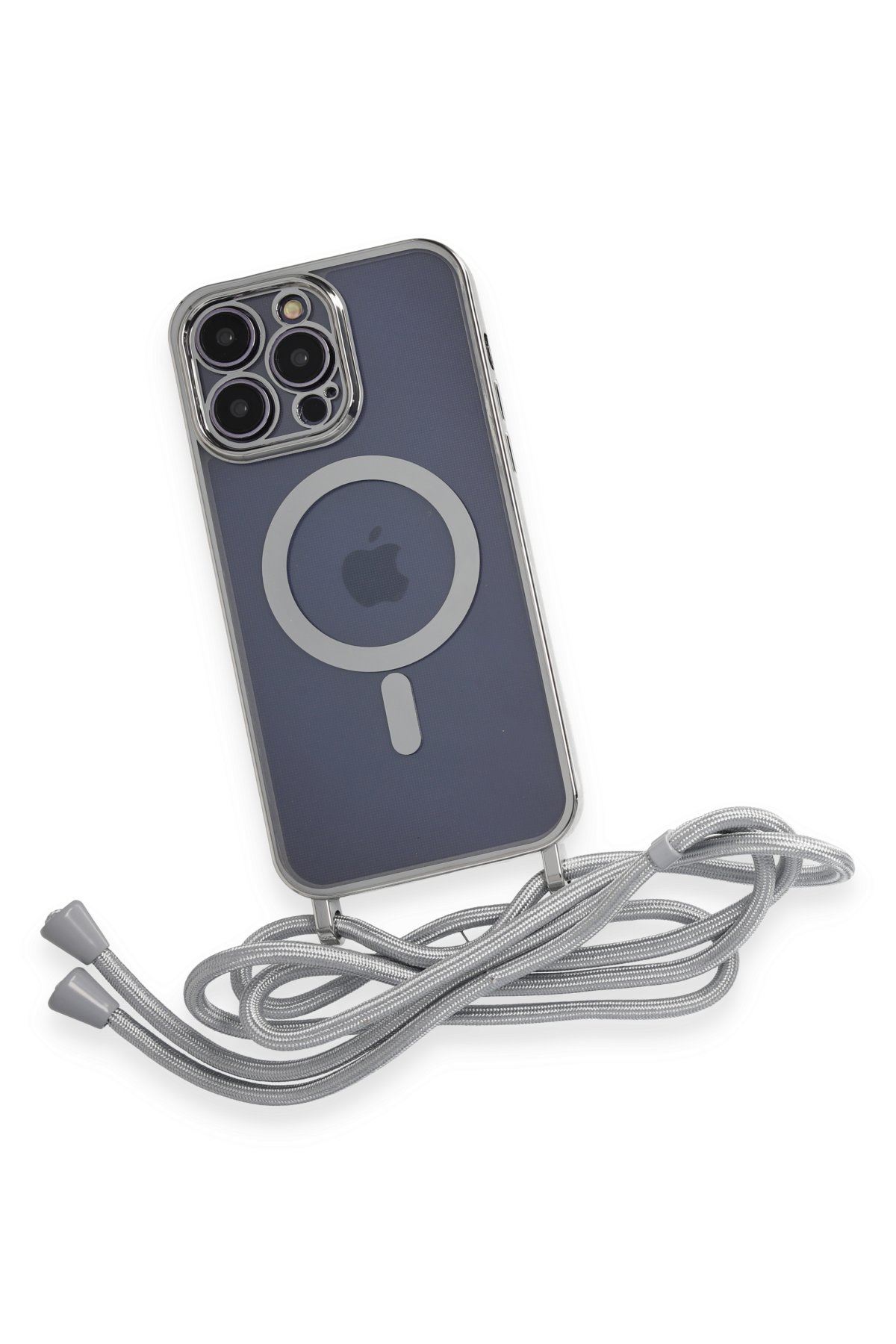 Newface iPhone 12 Pro Kılıf Prada Desenli Kapak - Prada Mor - 1