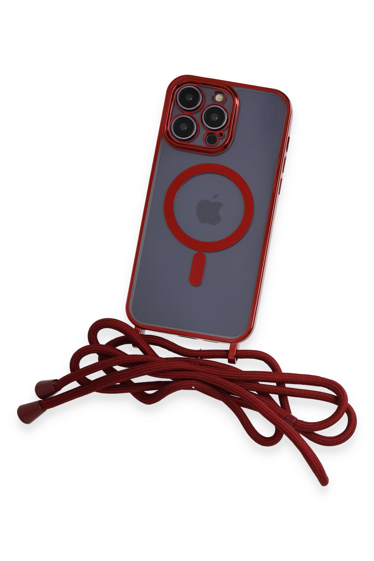 Newface iPhone 12 Pro Kılıf Range Yüzüklü Silikon - Siyah