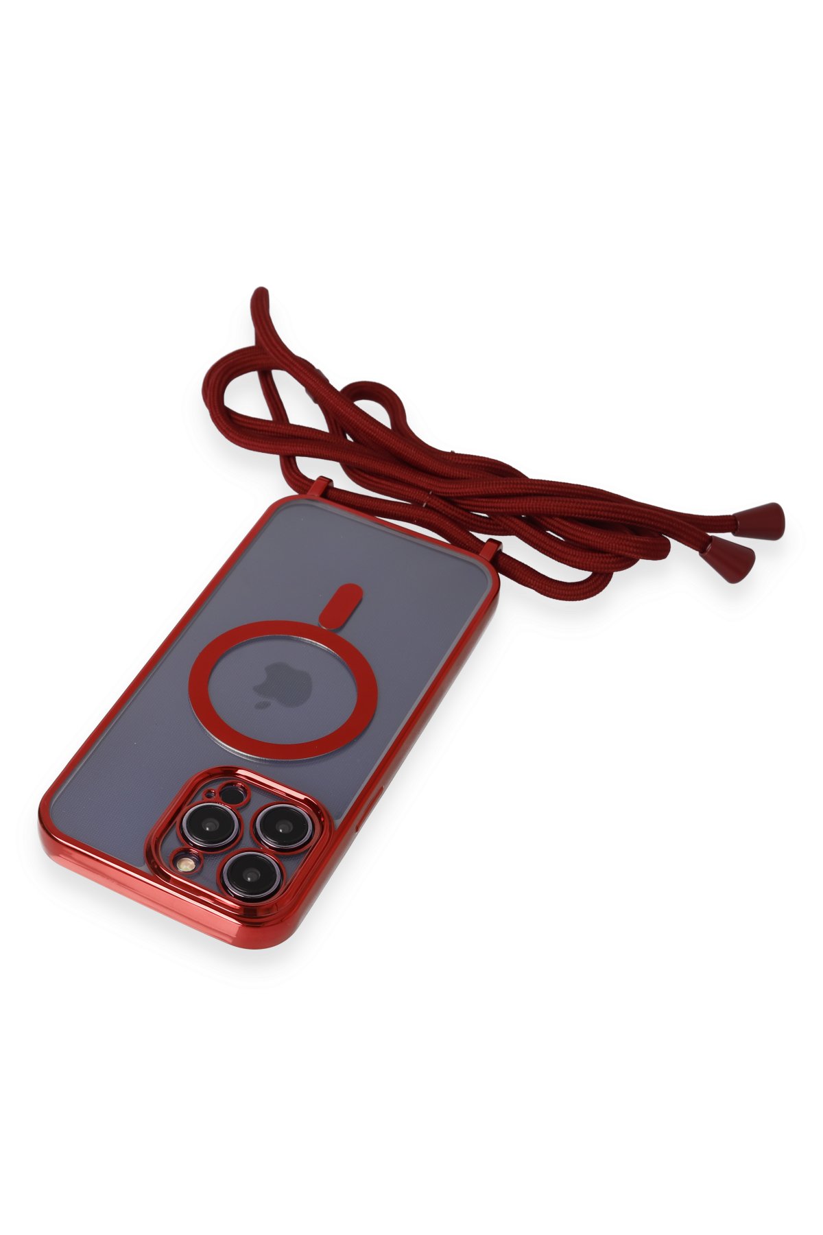 Newface iPhone 12 Pro Kılıf Range Yüzüklü Silikon - Siyah