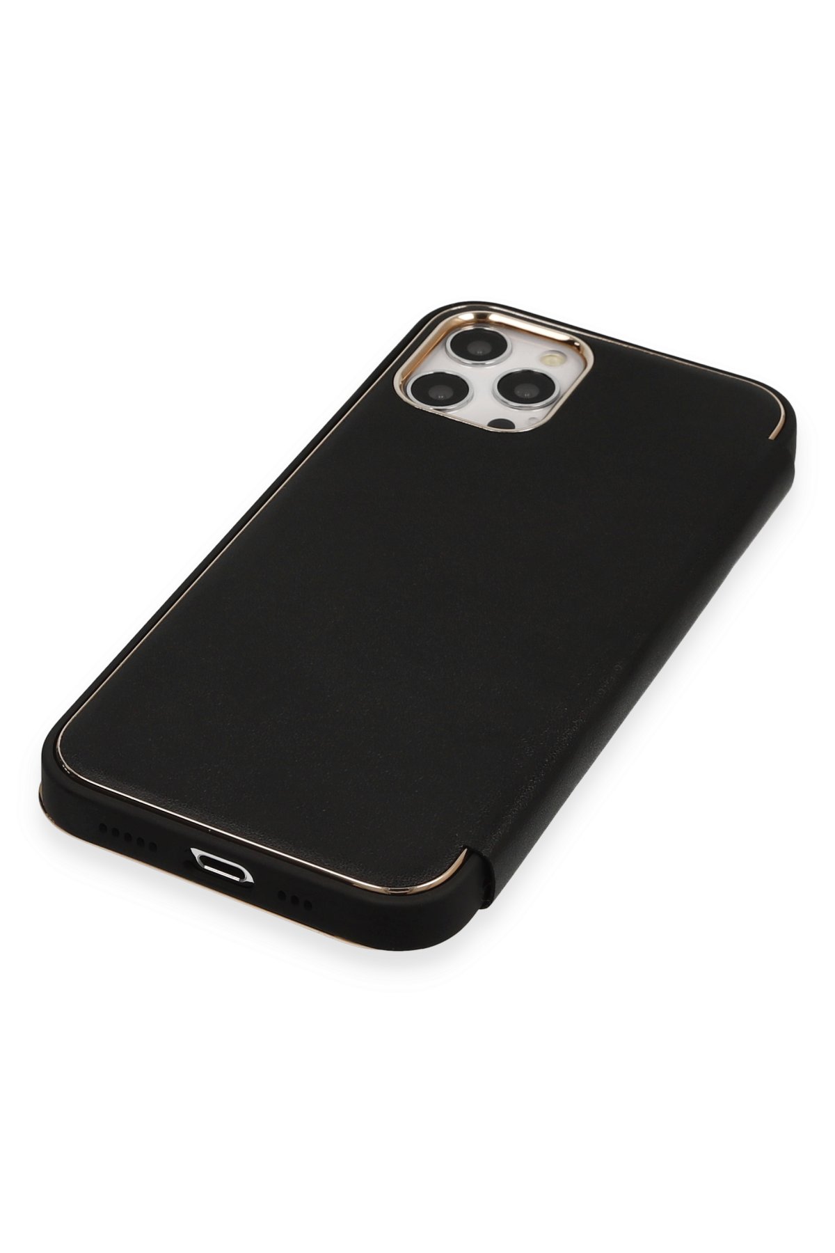 Newface iPhone 12 Pro Kılıf Platin Simli Silikon - Mavi