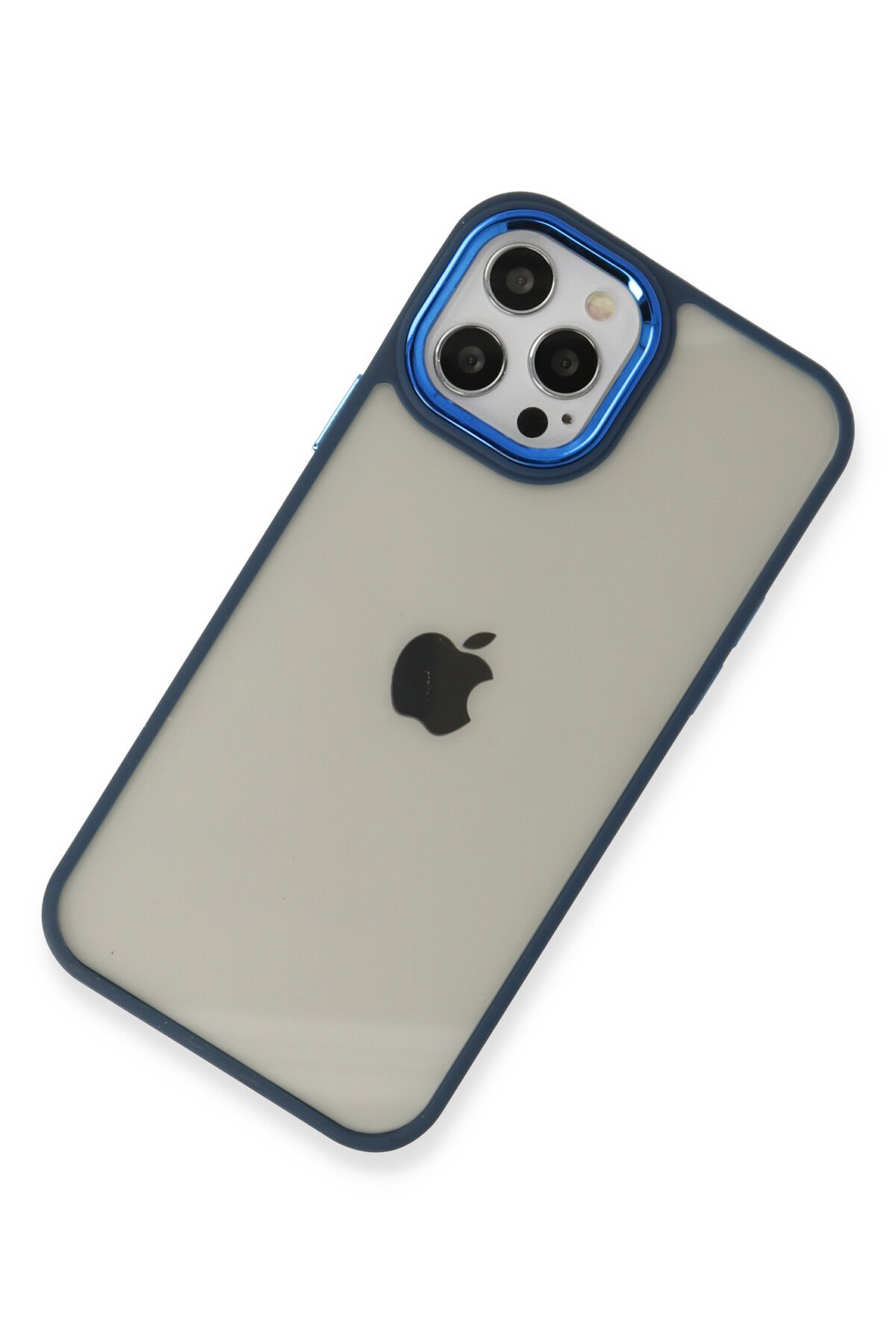 Newface iPhone 12 Pro Kılıf Lansman Legant Silikon - Açık Mavi