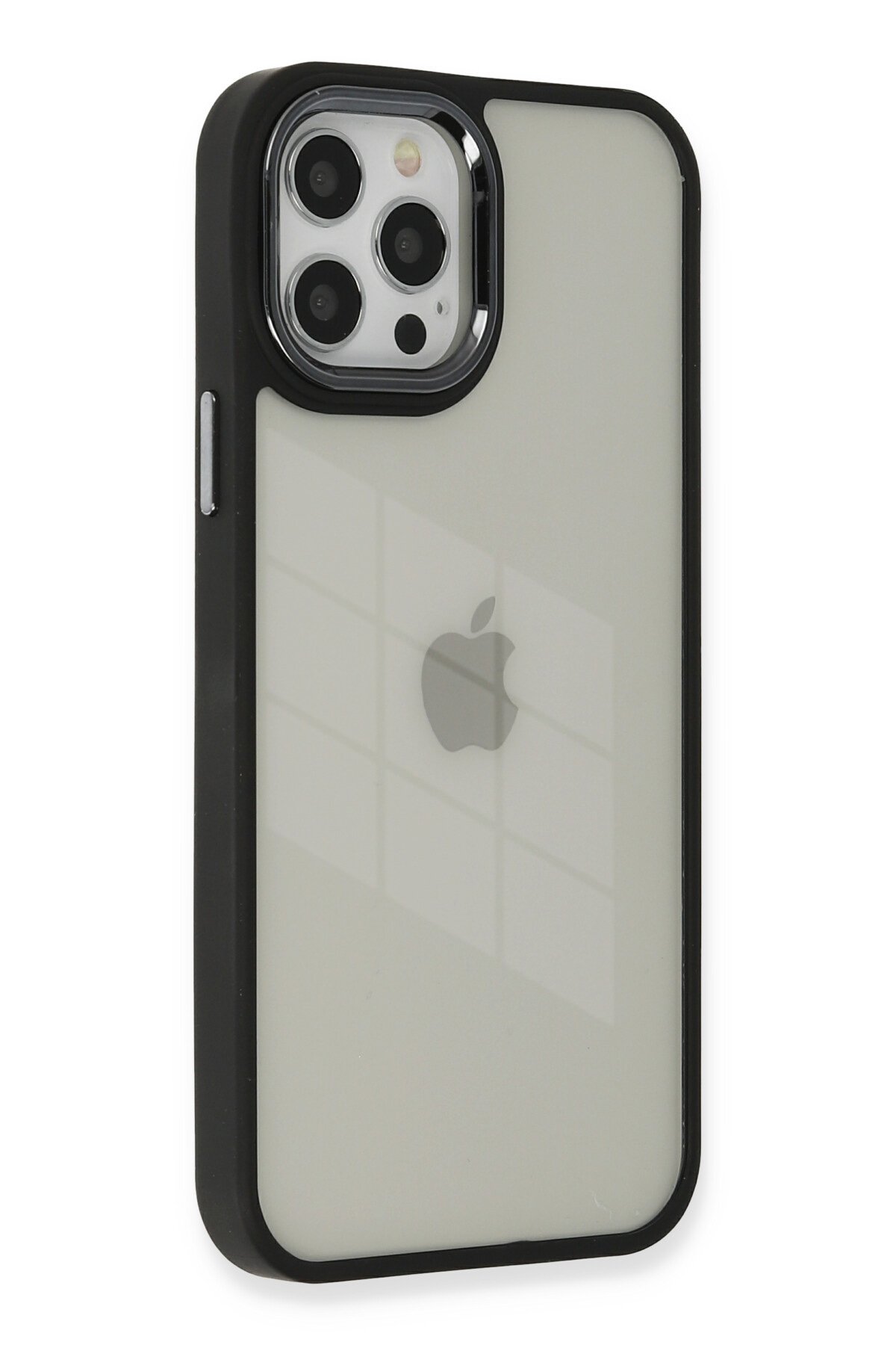 Newface iPhone 12 Pro Kılıf Esila Silikon - Siyah