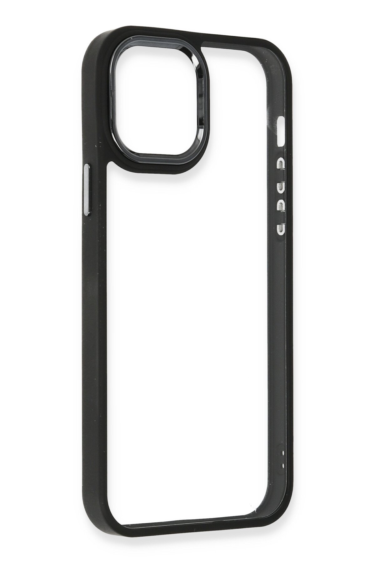 Newface iPhone 12 Pro Kılıf Esila Silikon - Siyah