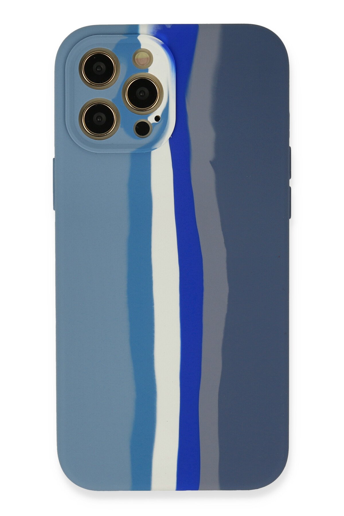 Newface iPhone 12 Pro Kılıf Nano içi Kadife Silikon - Su Yeşili