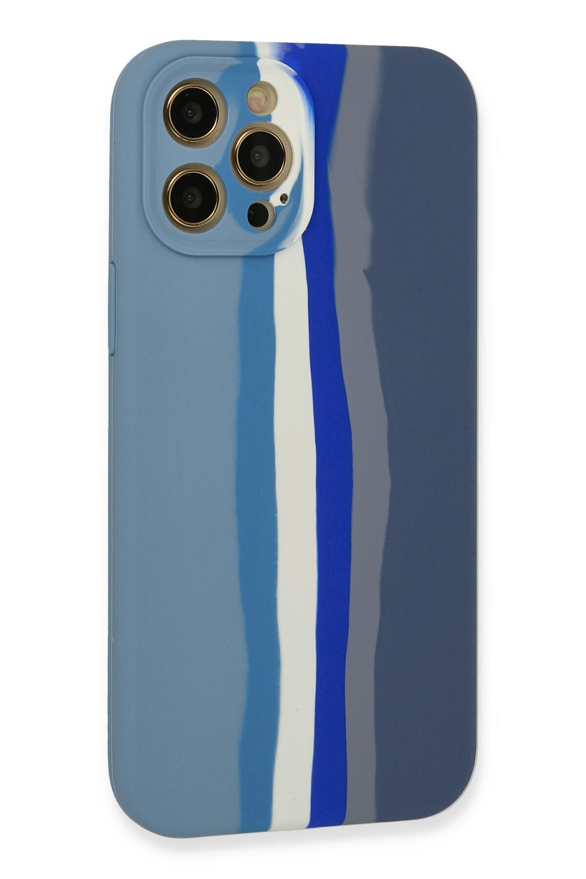 Newface iPhone 12 Pro Kılıf Nano içi Kadife Silikon - Su Yeşili