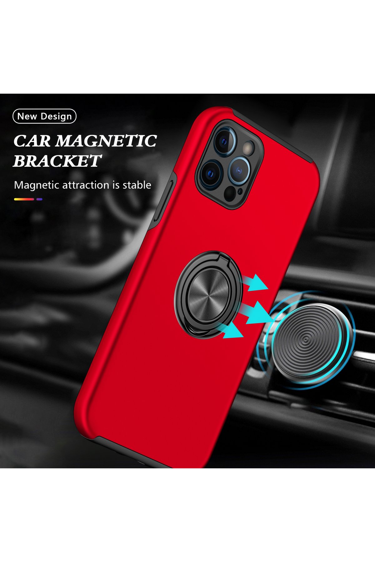 Newface iPhone 12 Pro Kılıf Divo Lazer Askılı Magsafe Kapak - Koyu Yeşil