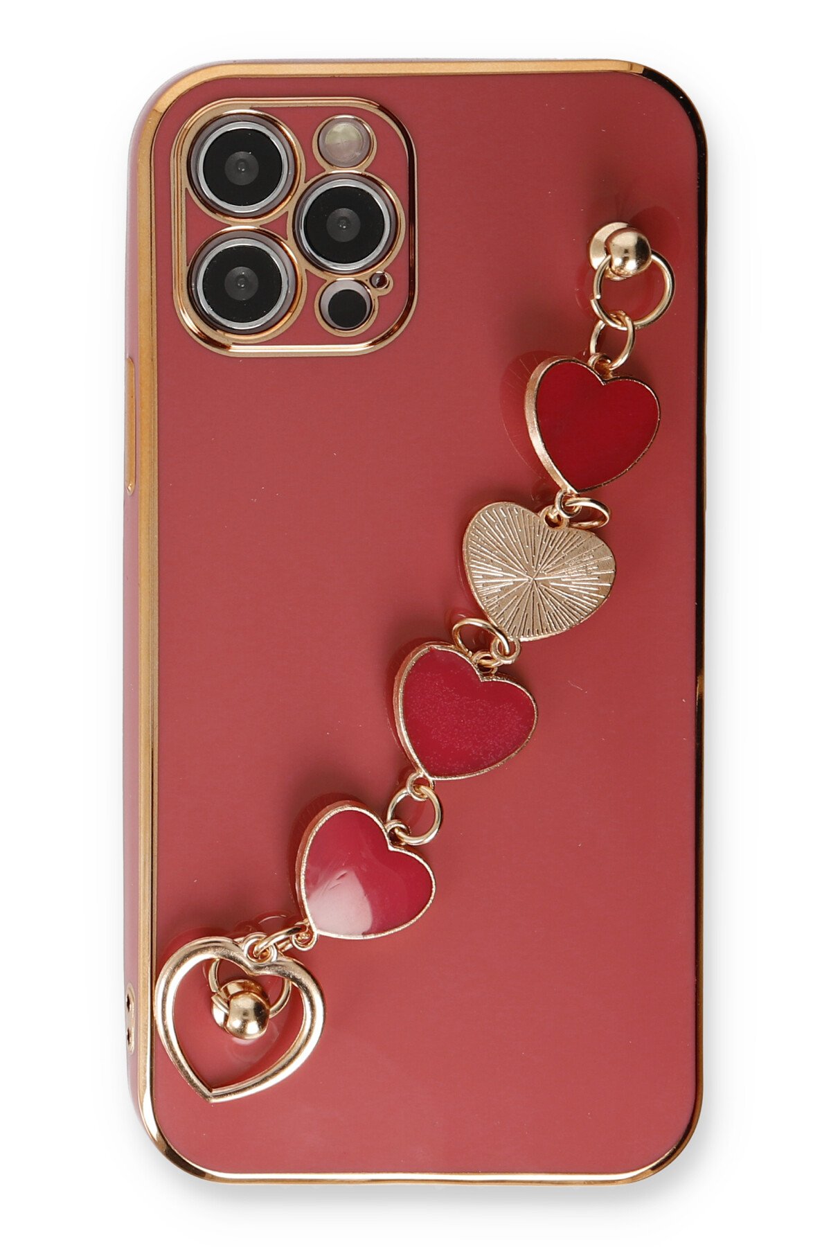 Newface iPhone 12 Pro Kılıf Dora Kapak - Kırmızı