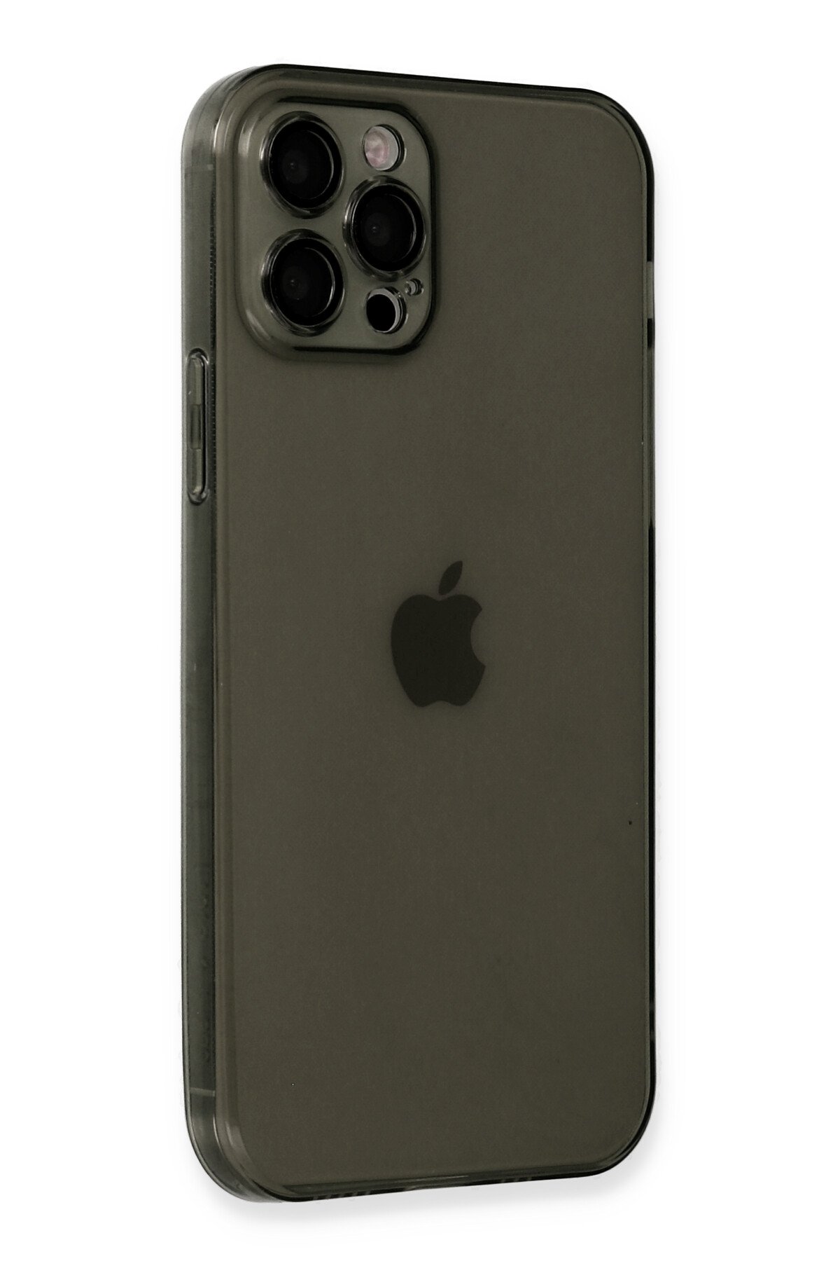 Newface iPhone 12 Pro Kılıf Asya Deri Silikon - Mor