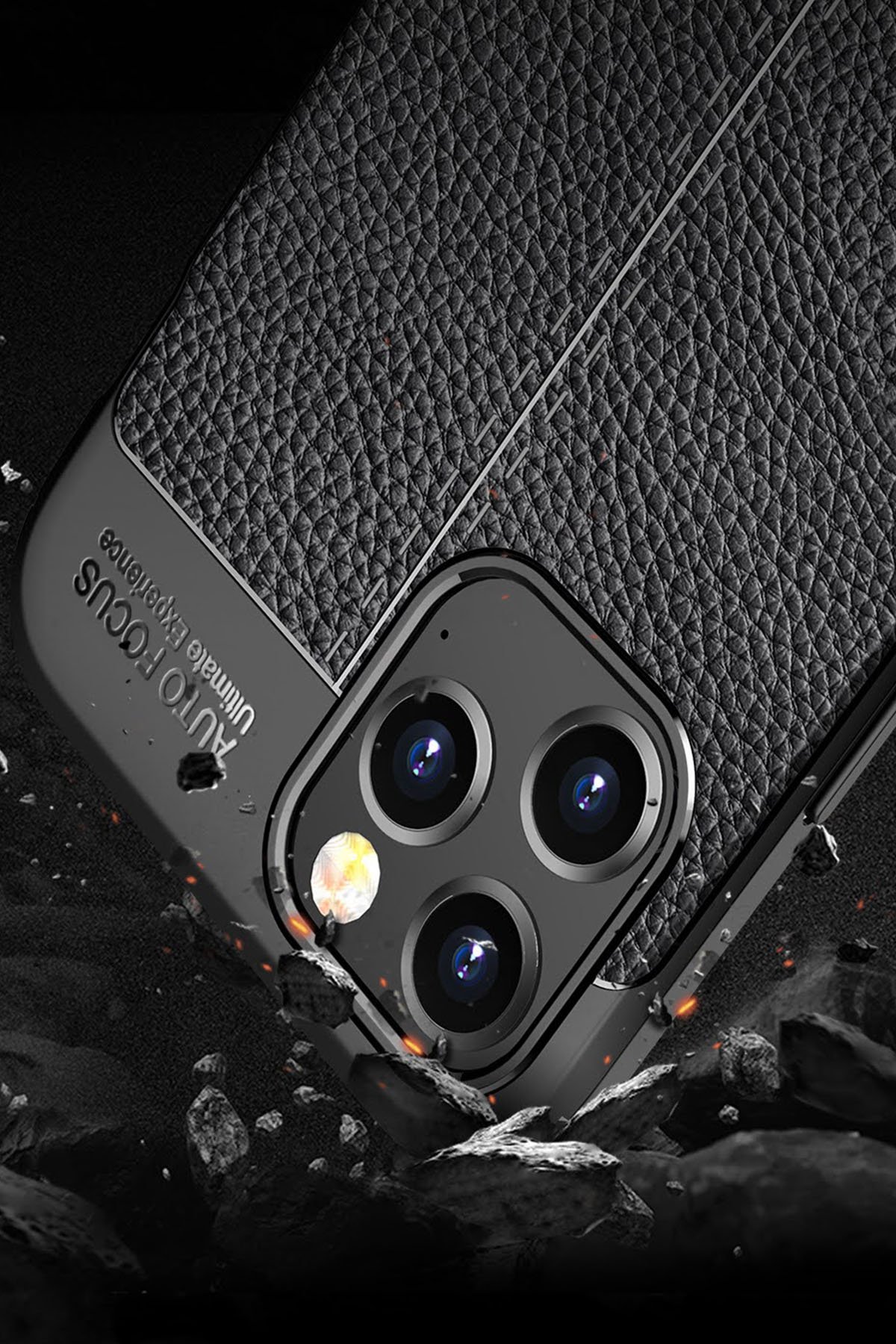Newface iPhone 12 Pro Kılıf Lansman Legant Silikon - Kırmızı