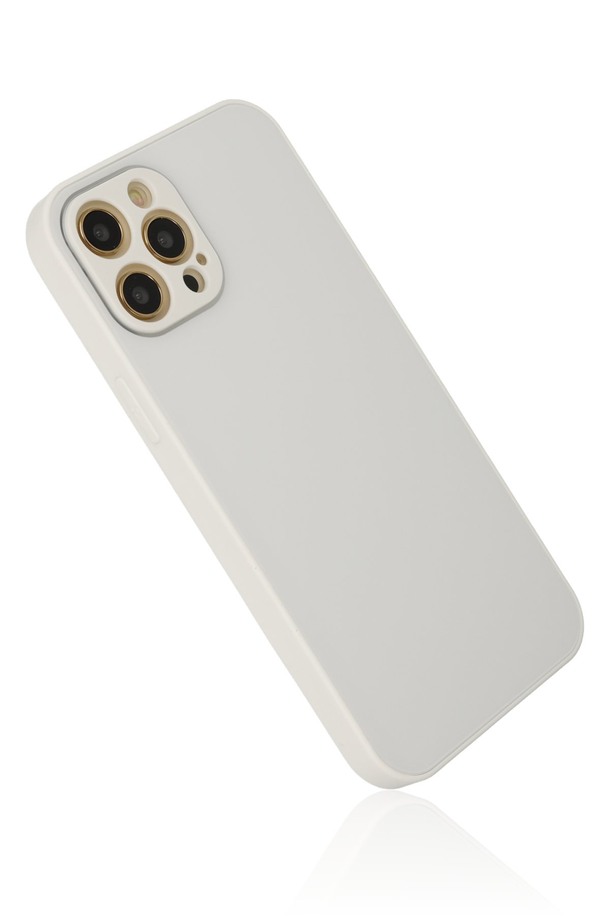 Newface iPhone 12 Pro Kılıf Miami Şeffaf Silikon - Lacivert
