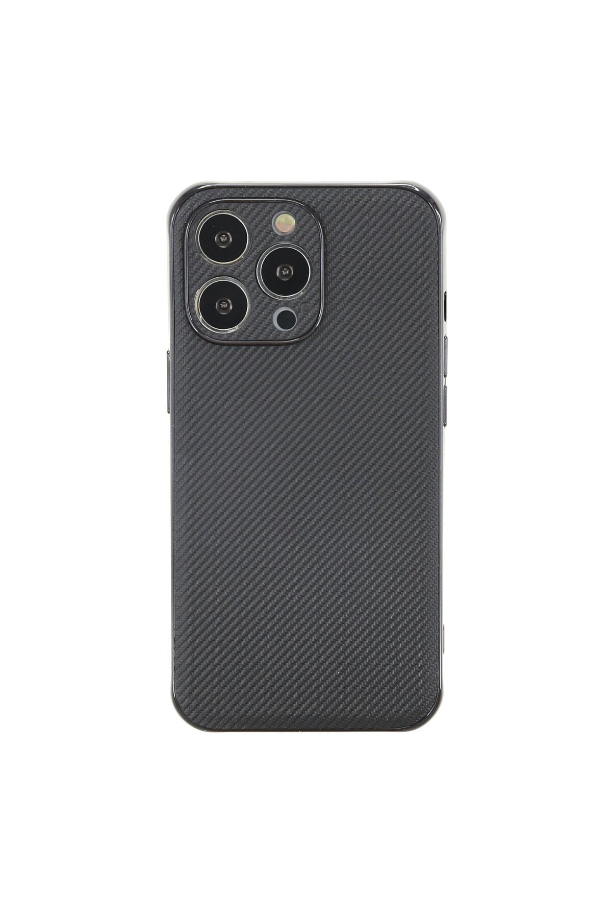 Newface iPhone 12 Pro Kılıf Platin Silikon - Siyah