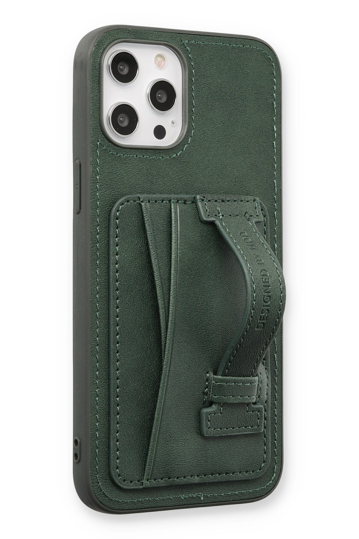 HDD iPhone 12 Pro Kılıf HBC-156 Forum Magneticsafe Kapak - Koyu Yeşil