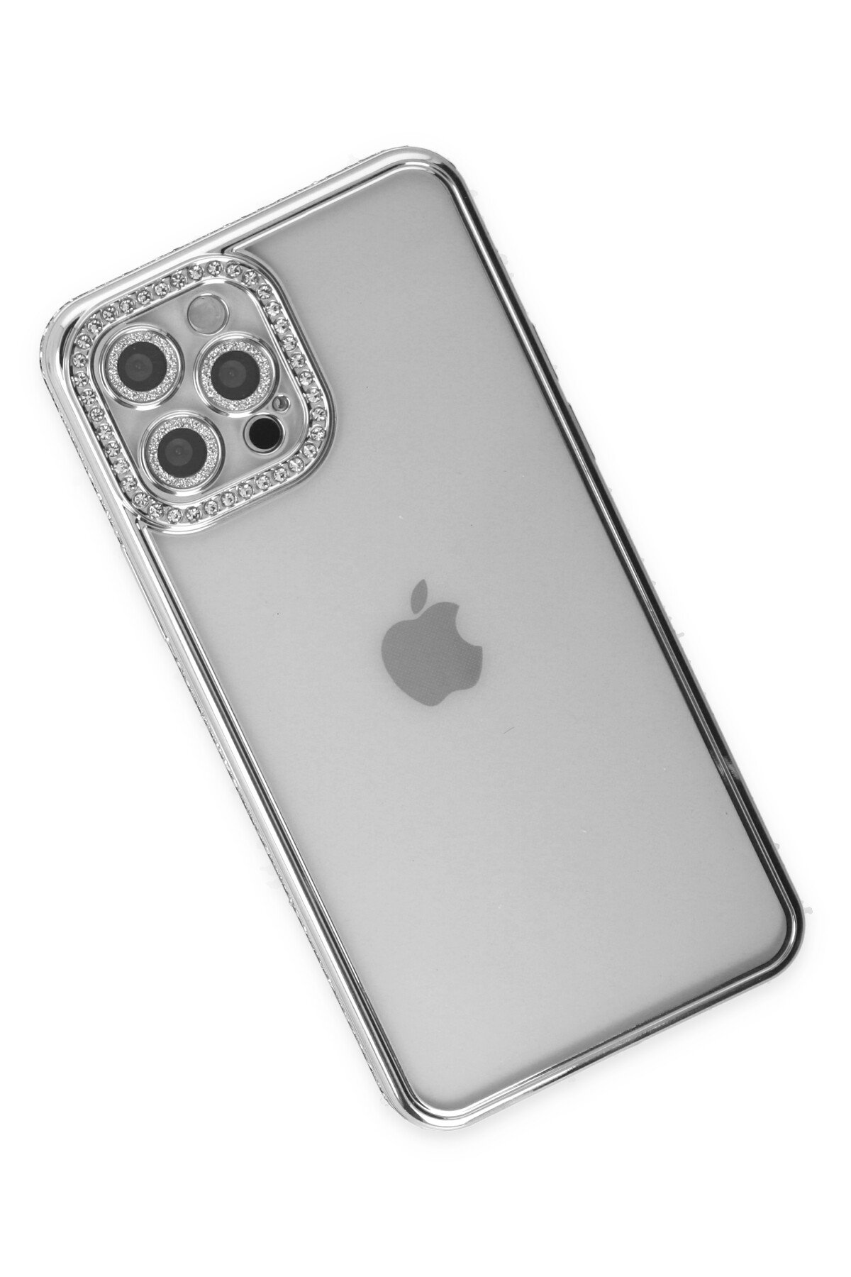 Newface iPhone 12 Pro Shine Kamera Lens Koruma Cam - Siyah