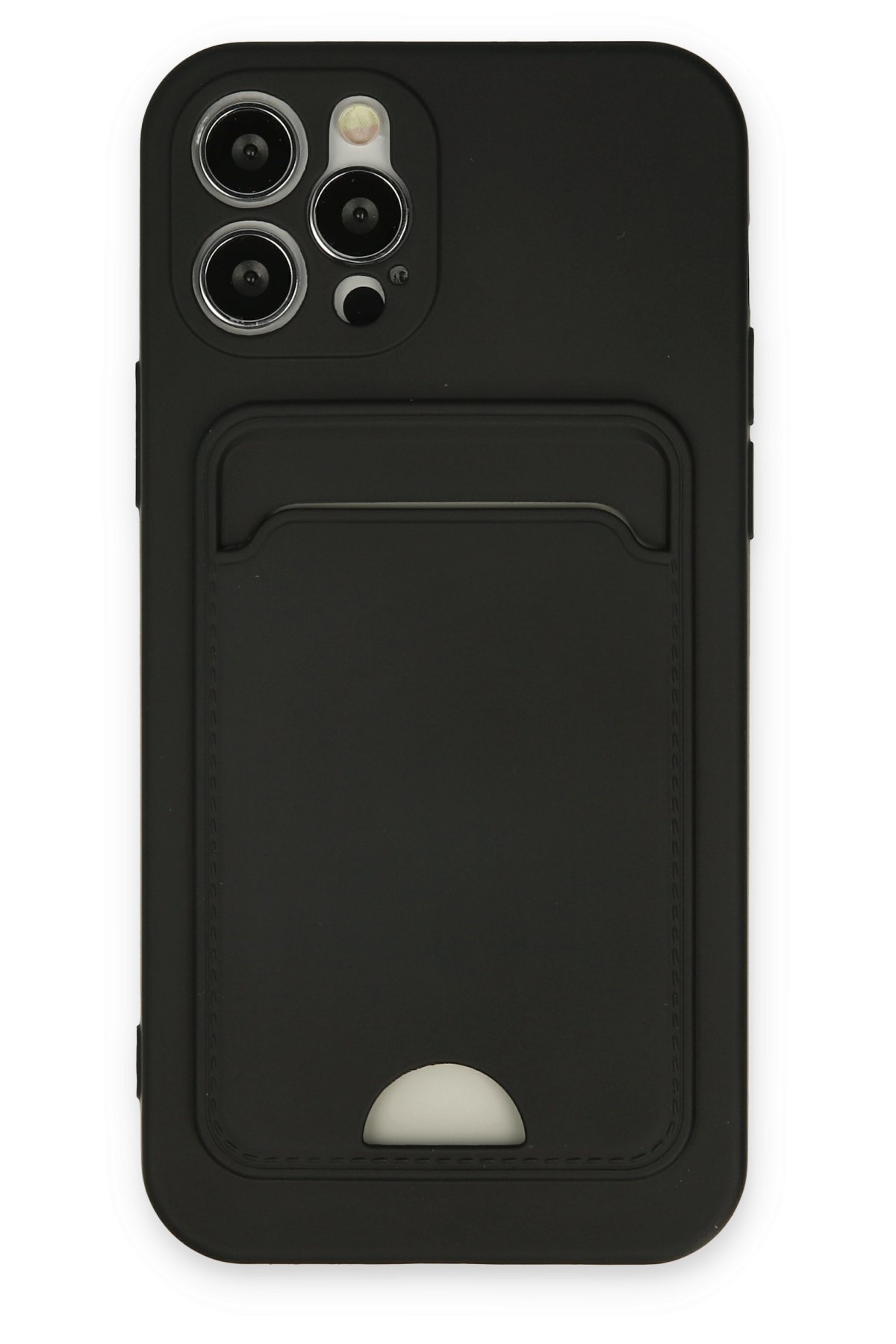 Newface iPhone 12 Pro Kılıf Jack Magneticsafe Lens Silikon - Mor