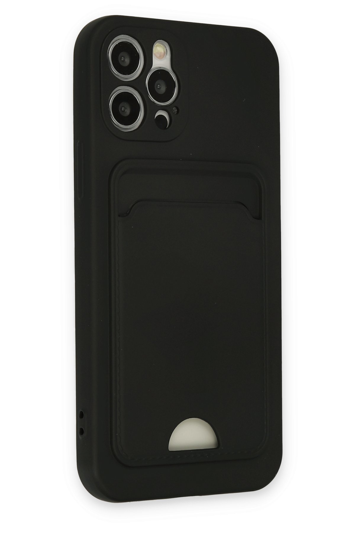 Newface iPhone 12 Pro Kılıf Jack Magneticsafe Lens Silikon - Mor