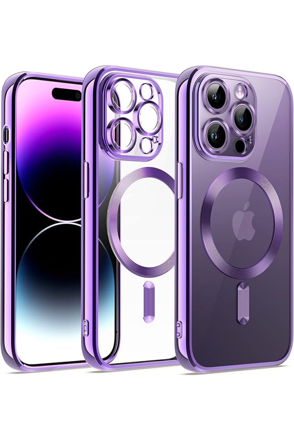 Newface iPhone 12 Pro Metal Kamera Lens - Yeşil