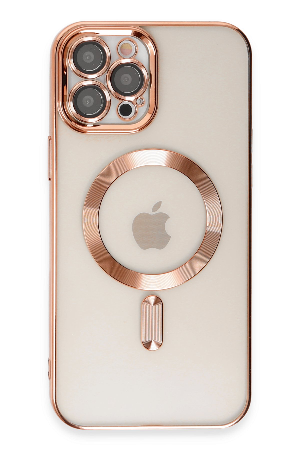 Newface iPhone 12 Pro Metal Kamera Lens Koruma Cam - Mor