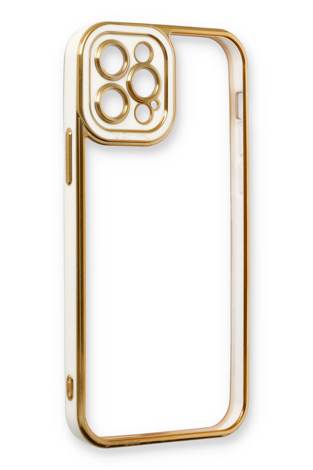 Newface iPhone 12 Pro Max Metal Kamera Lens - Gümüş