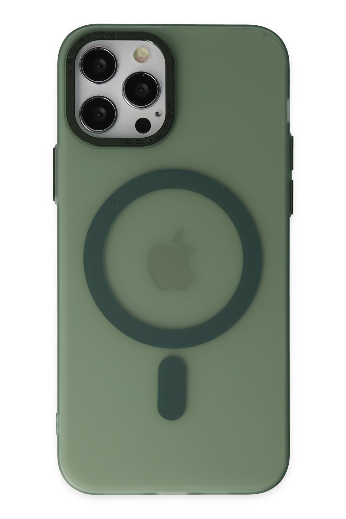 Newface iPhone 12 Pro Kılıf Prag Magneticsafe Kapak - Derin Mor