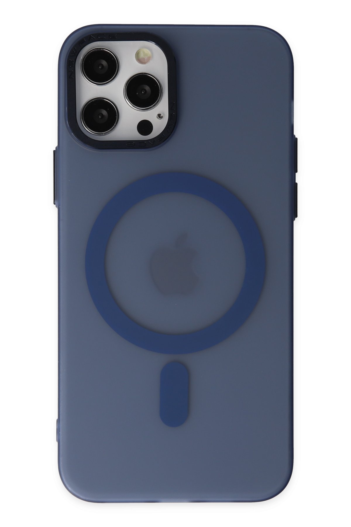 Newface iPhone 12 Pro Kılıf Nano içi Kadife Silikon - Gri
