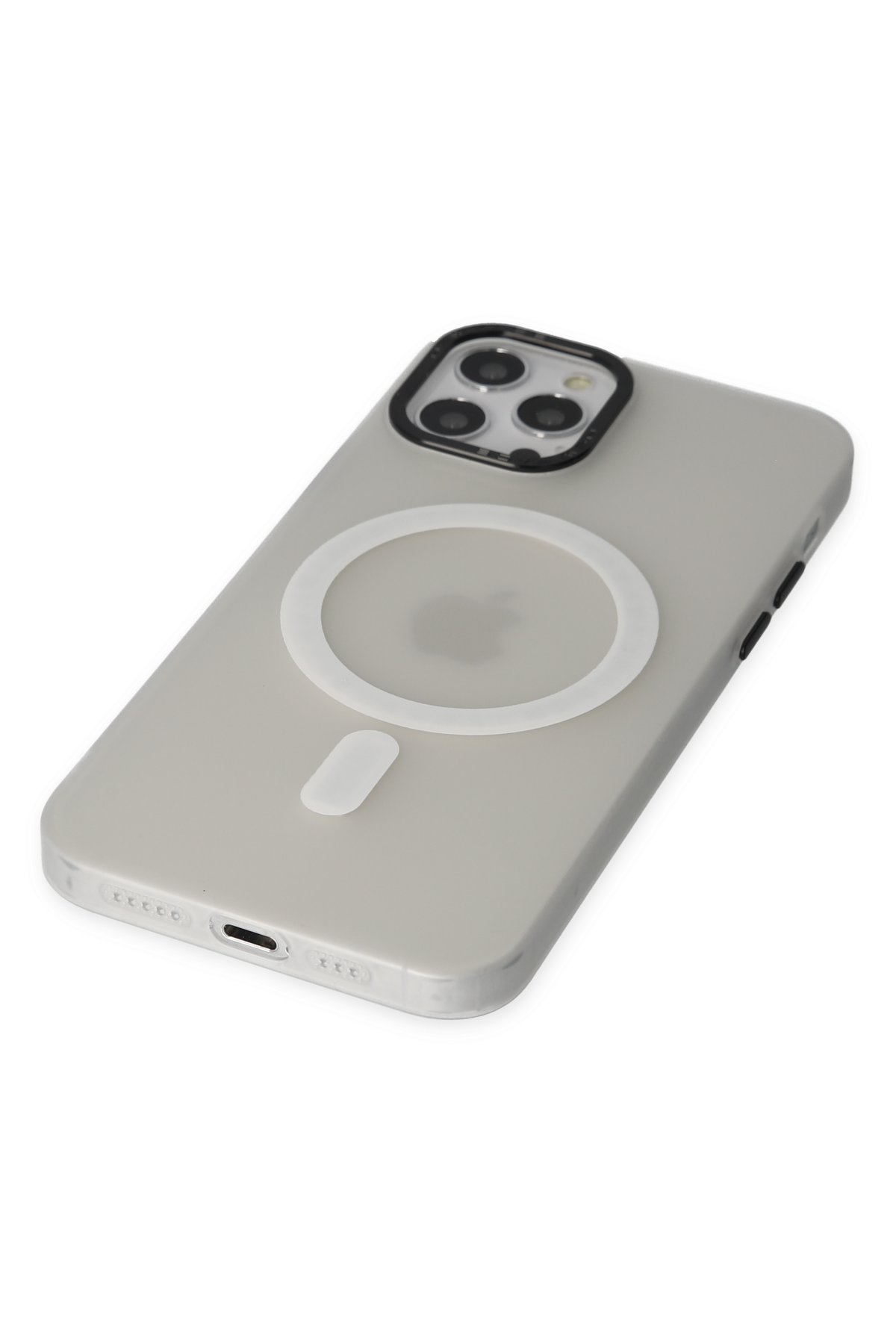 Newface iPhone 12 Pro Kılıf Coco Karbon Silikon - Pembe