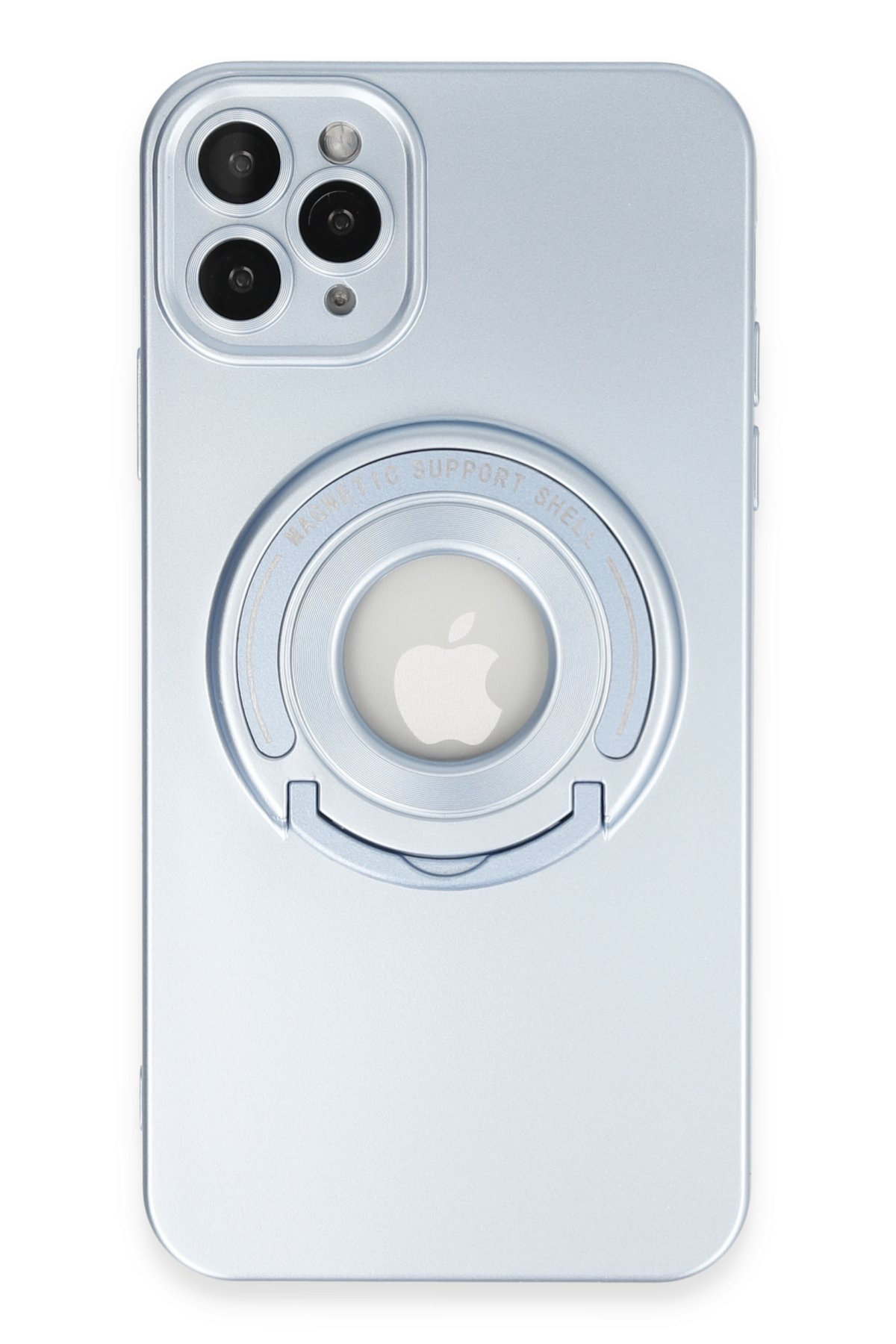 Newface iPhone 12 Pro Kılıf Modos Metal Kapak - Derin Mor