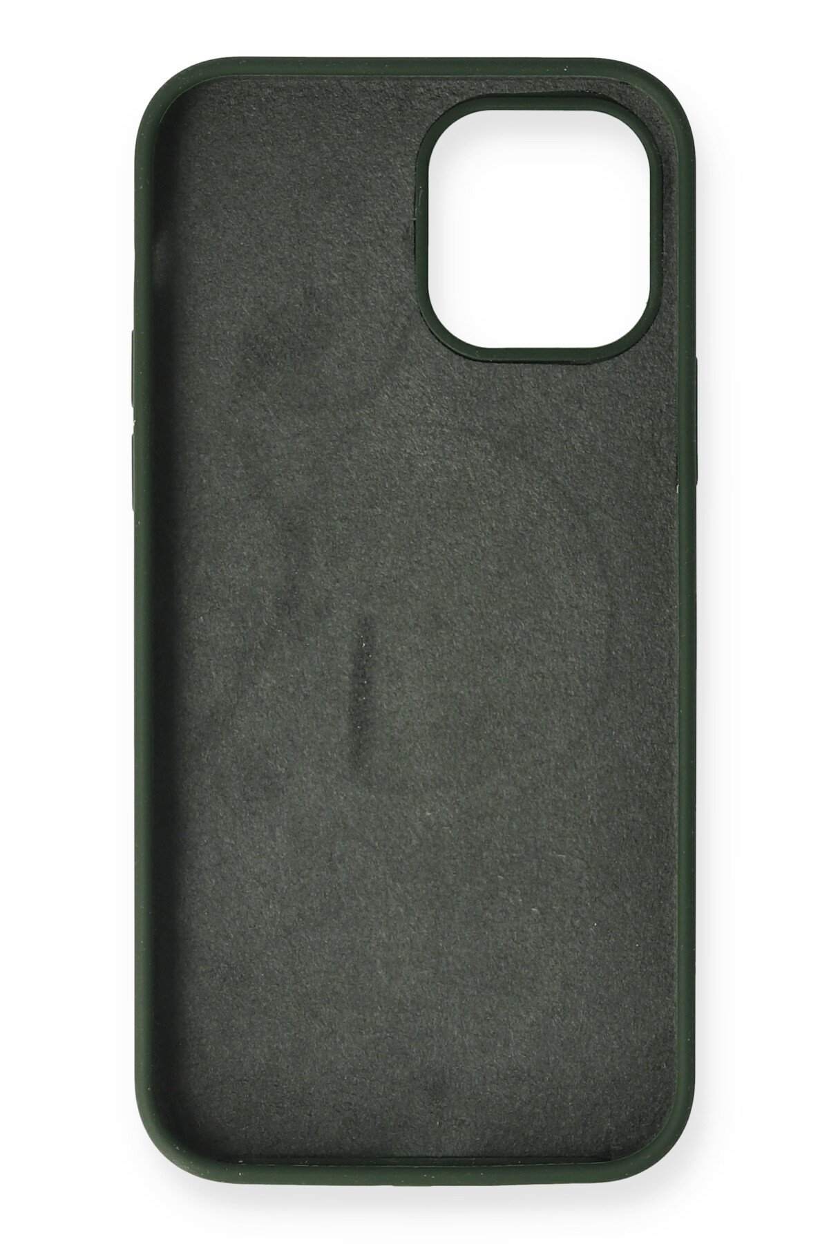 Newface iPhone 12 Pro Kılıf Zegna Yüzüklü Silikon Kapak - Gümüş