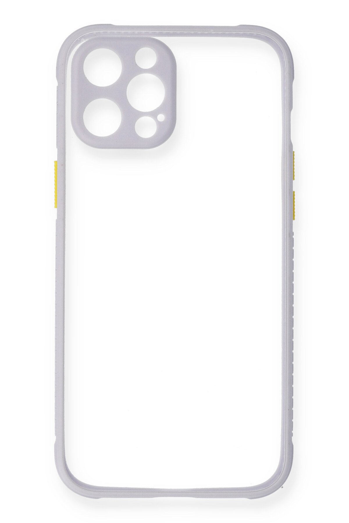 Newface iPhone 12 Pro Kılıf Volet Silikon - Siyah