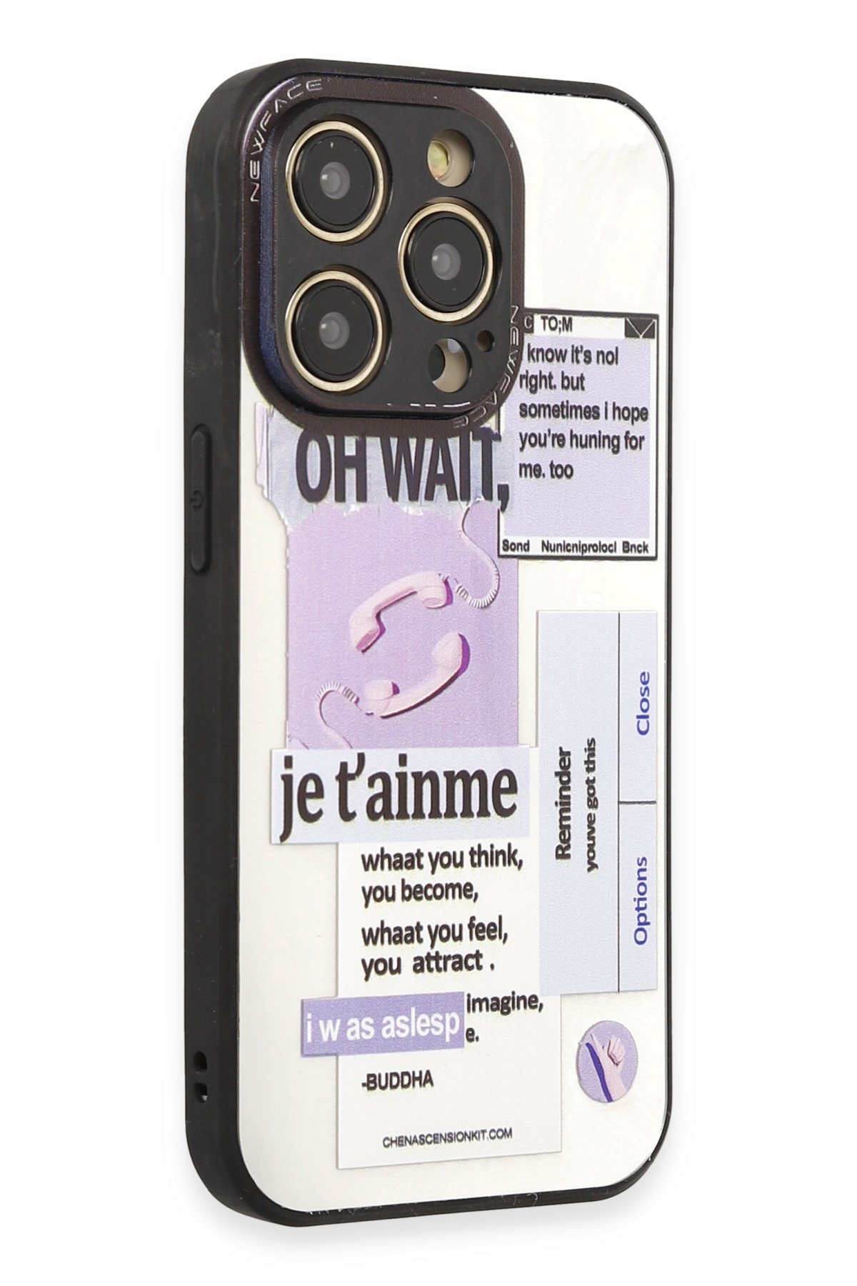 Newface iPhone 12 Pro Kılıf Platin Simli Silikon - Mavi