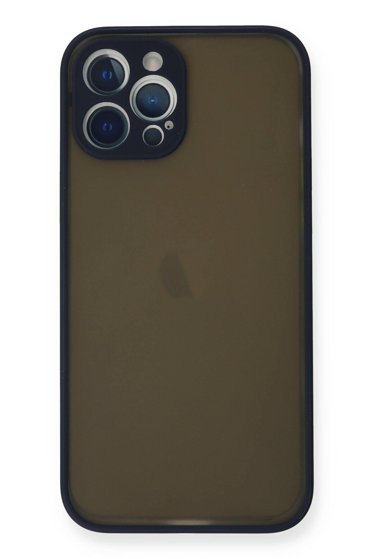 Newface iPhone 12 Pro Kılıf Nano içi Kadife Silikon - Yeşil