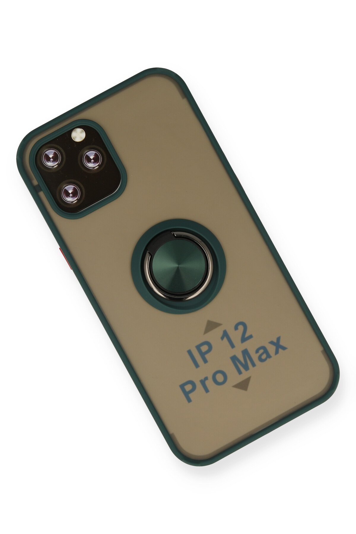 Newface iPhone 12 Pro Kılıf Liva Taşlı Silikon - Pembe