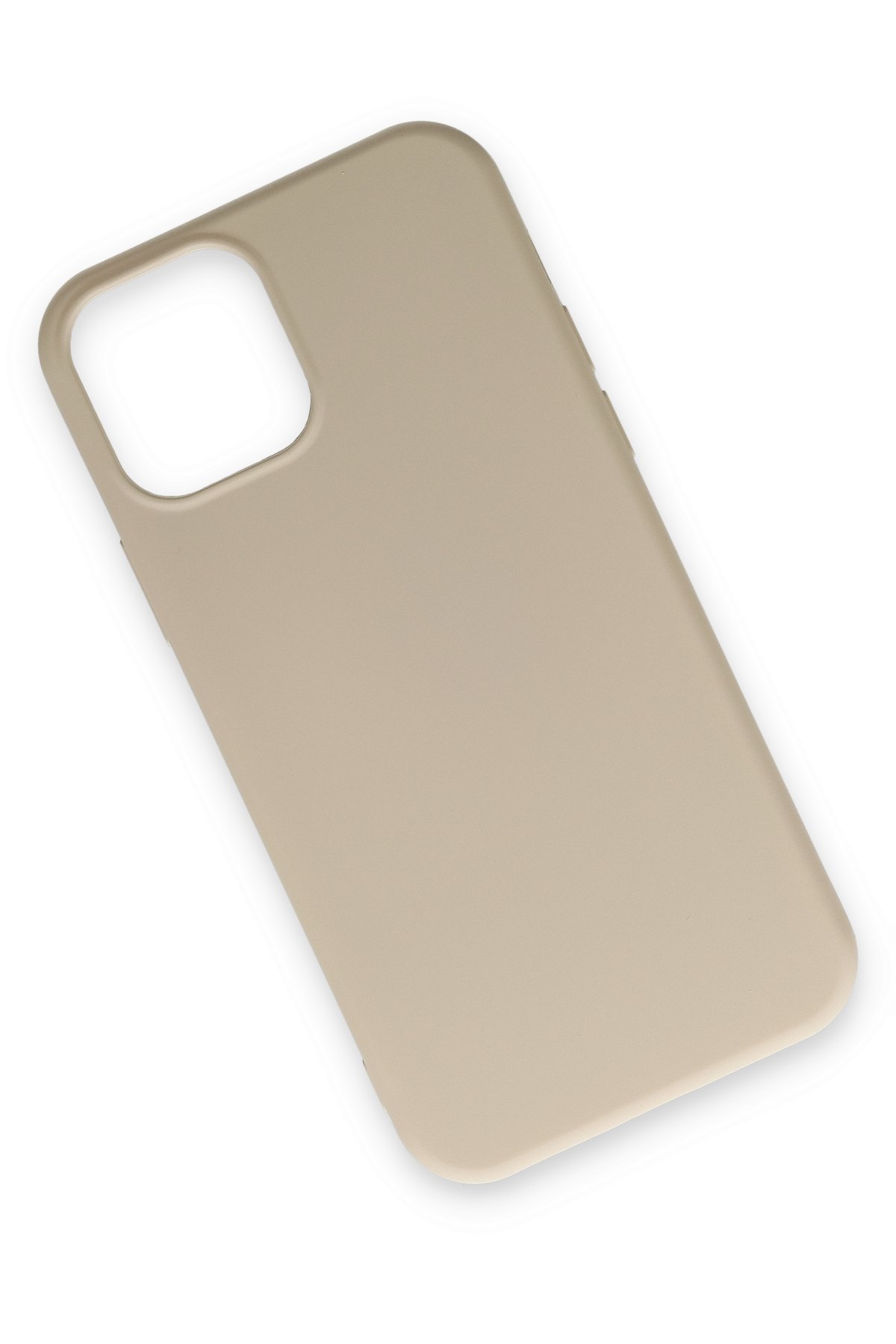 Newface iPhone 12 Pro Kılıf Platin Kamera Koruma Silikon - Siyah