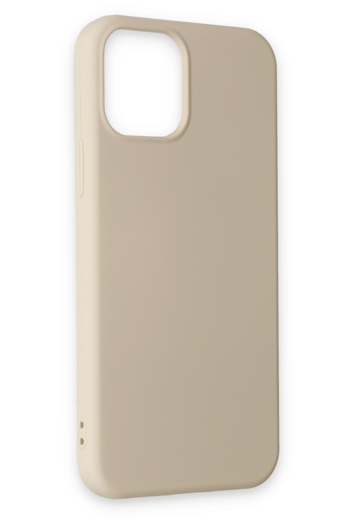 Newface iPhone 12 Pro Kılıf Platin Kamera Koruma Silikon - Siyah